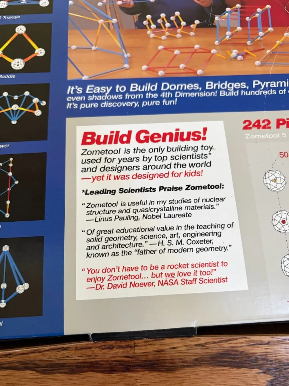 Zometool 5 Construction Lot Creator Sets -Geometry Builder STEM Toy Vintage USA